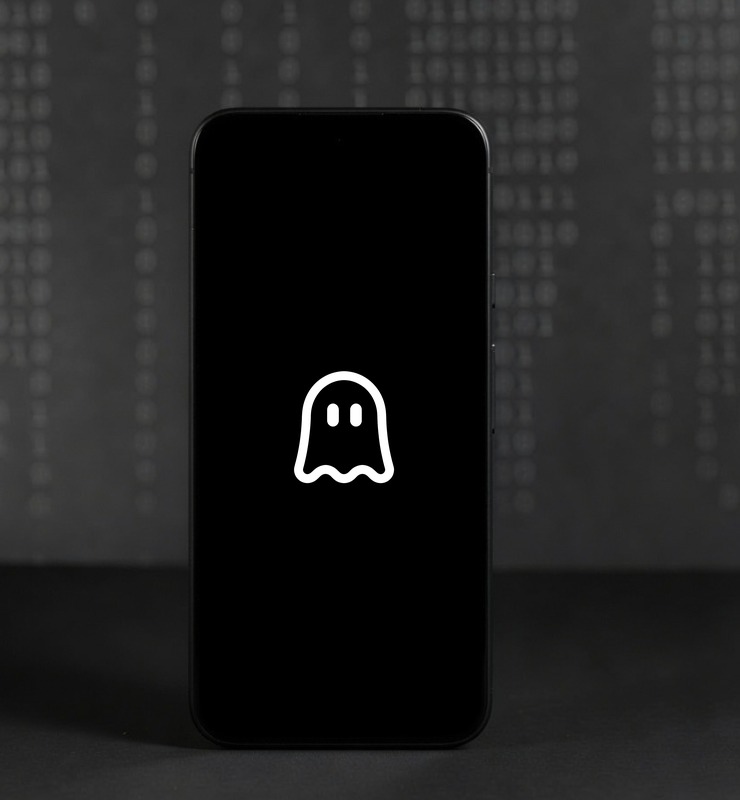 Ghost Mobile 9 Pro — Front and back