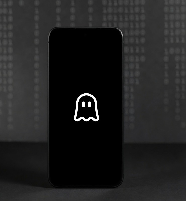 Ghost Mobile 9 — Front and back